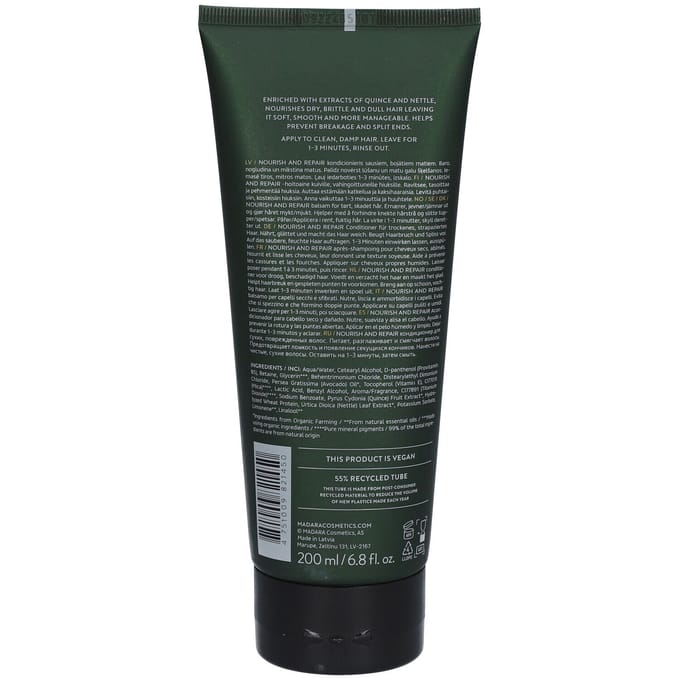 MÁDARA Nourish And Repair Conditioner 200 ml - voor beschadigd haar