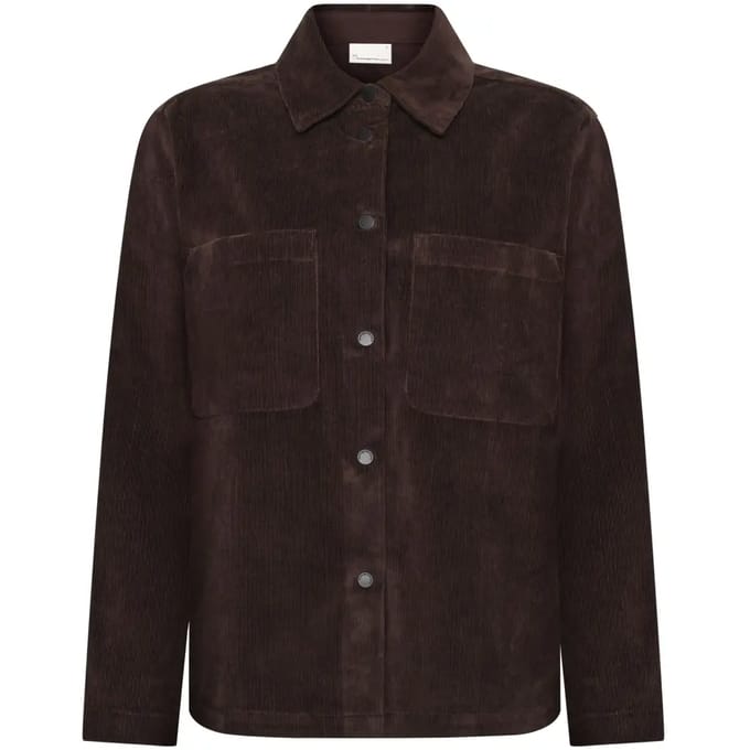 Corduroy Overshirt Dames KnowledgeCotton Apparel