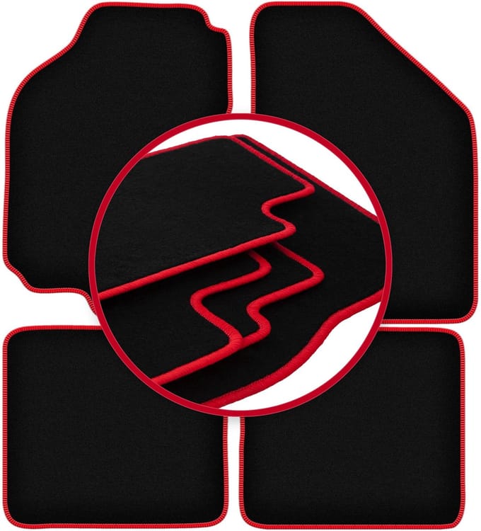 CARLUX-RED automatten voor: Fiat Bravo hatchback (1995-2001)