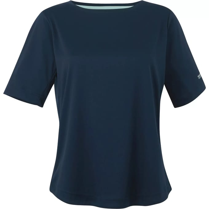 Botanna dames T-shirt met korte mouwen, sneldrogend en met logo