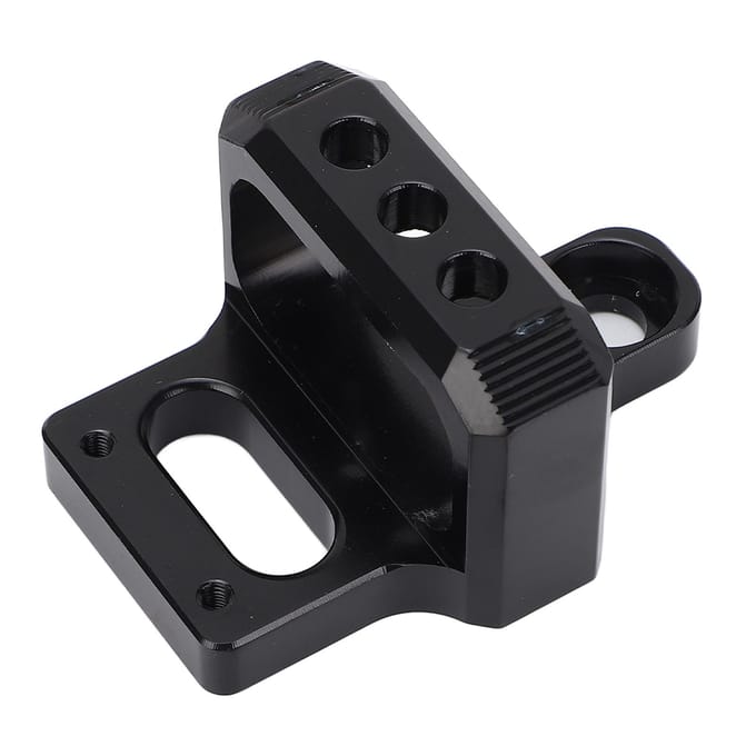 Boost Controller Solenoïde Klep Montagebeugel Aluminiumlegering 3-Poorts voor MAC Boost Controller Solenoïde Klep zwart