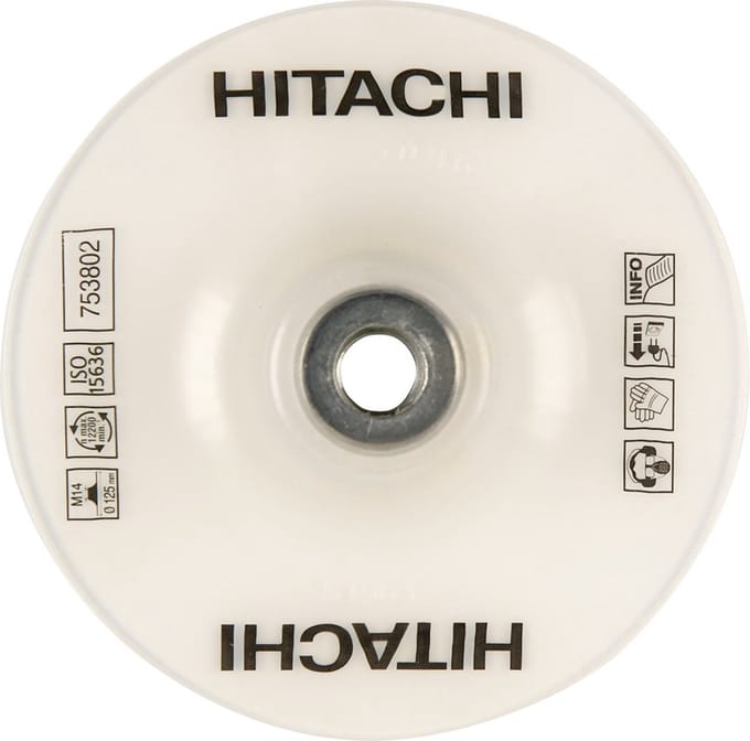 Steunschijf Met Moer 180 Mm Middel-Hard Iso 15636 (Oud 750718)