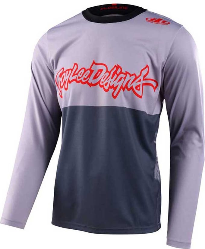 Troy Lee Designs Flowline Langarm Enduro Trui Grijs M Man