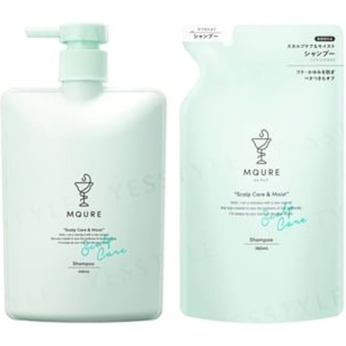 matsukiyo - MQURE Scalp Care & Moist Shampoo 450ml