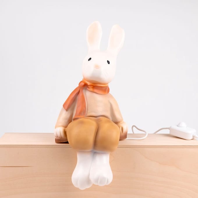 Egmont Toys lamp - konijn Lenny - 38 cm hoog