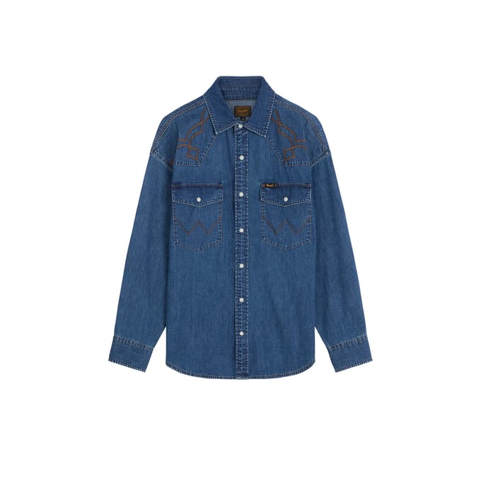Shirt met lange mouwen Wrangler Western