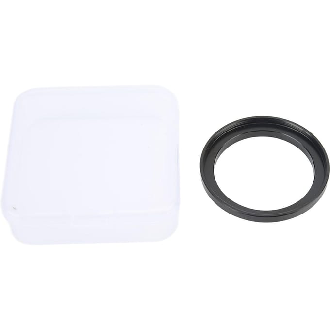 Telescoop Adapterring M42 naar M48 Aluminiumlegering 0.75mm Interne Externe Schroefdraad M42 naar M48 Koppeling Ring Adapter black
