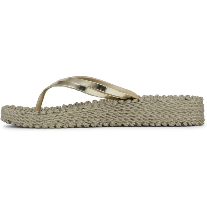 ILSE JACOBSEN HORNBÆK Plateau Flipflops Cheerful08m Platin Taglia: 37 | Infradito Outlet | Donna