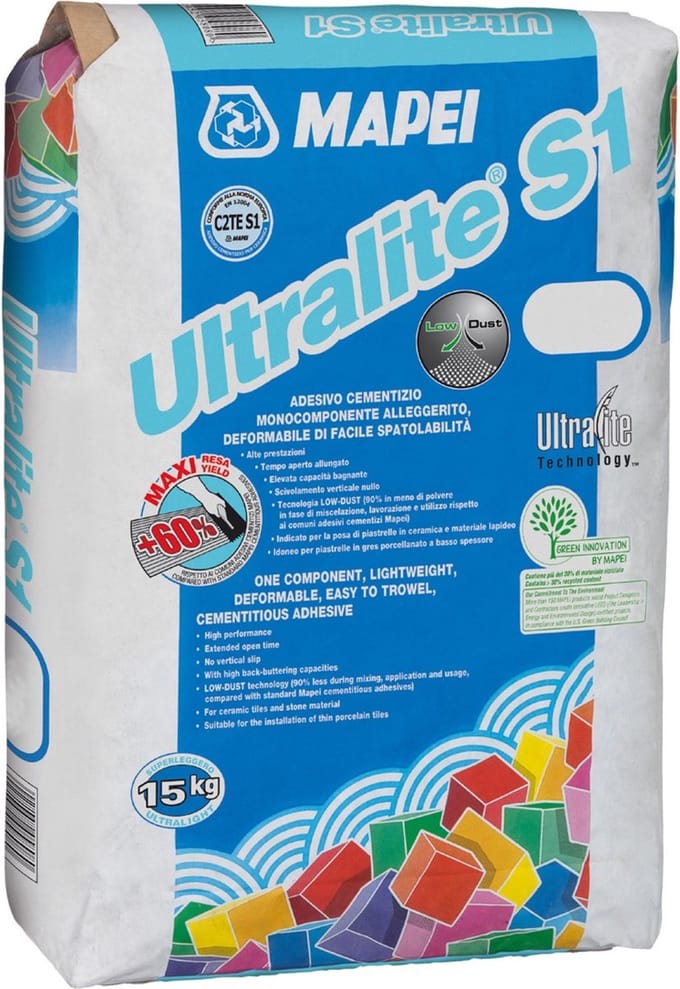 Mapei Ultralite S1 flex zero | tegellijm
