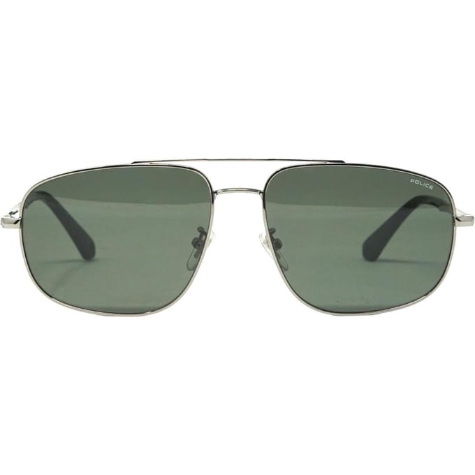 Police SPLE04M 0509 Silver Sunglasses