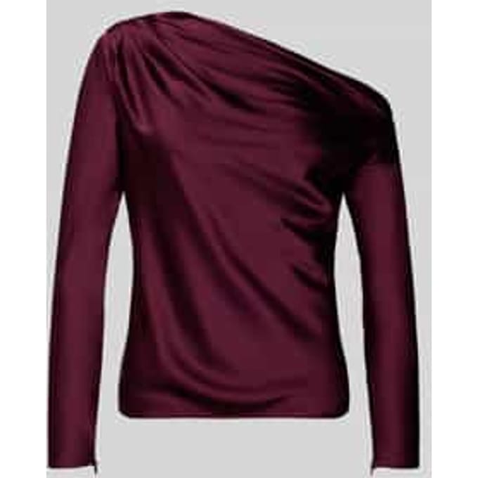 Regular fit blouse in one-shoulder look model 'HASBRIN'