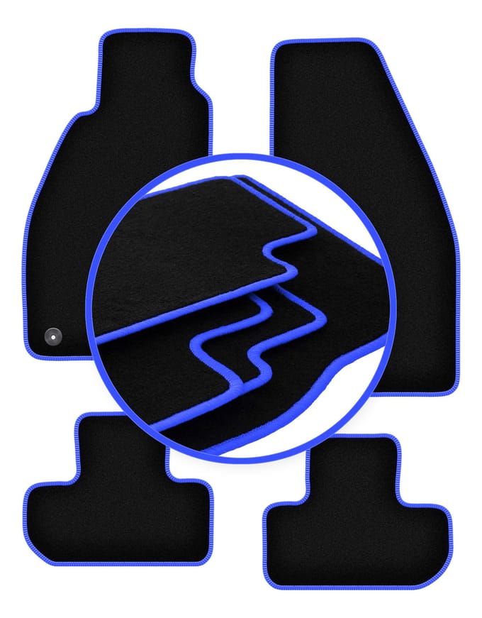 CARLUX-BLUE automatten voor: Alfa Romeo Spider coupé, cabrio (1995-2005)