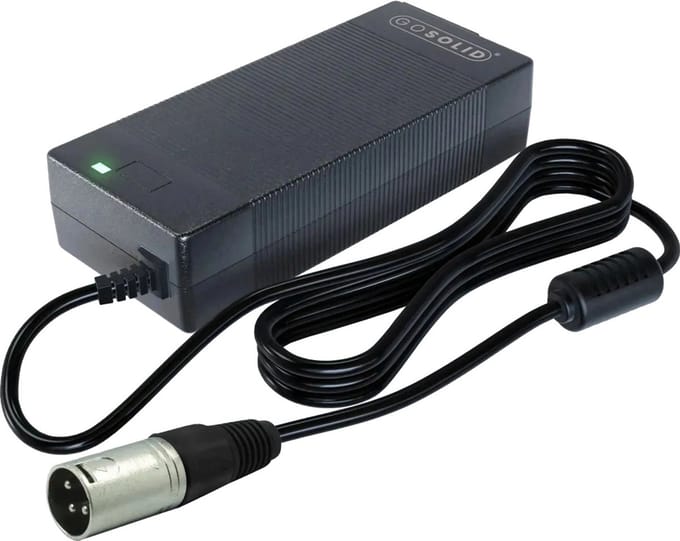 GO SOLID! Oplader 54.6V geschikt voor Gogobest GF750 elektrische fiets