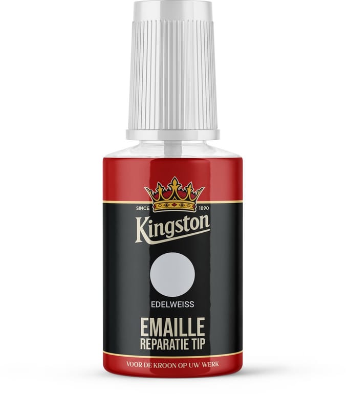 Kingston Emaille Reparatie Tip - Edelweiss Mat - 20ml