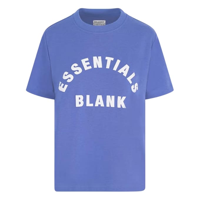 Blank Essentials Dames/Dames Oversized Vriend T-shirt (Schemering)
