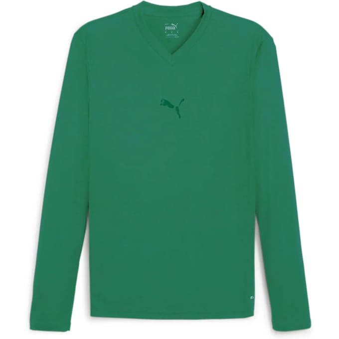 Puma Shirt TeamGoal Baselayer Tee Longsleeve 658777 Sport Green-Power Green-3XL