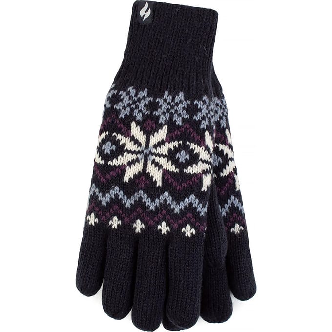 Heat Holders - Dames Zachte Thermische Handschoenen - Navy