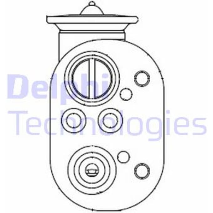 Expansieventiel, airconditioning DELPHI CB1001V