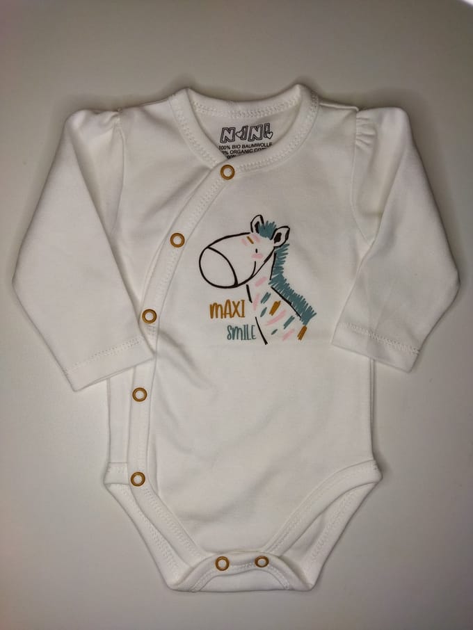 Nini - Rompertje Sanne - Omslagromper - Overslagromper - Maat 62 - 2 t/m 4 maanden