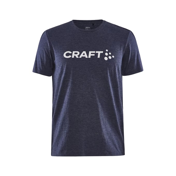 Craft Community Logo SS Tee M 1913421 - Navy Melange - L