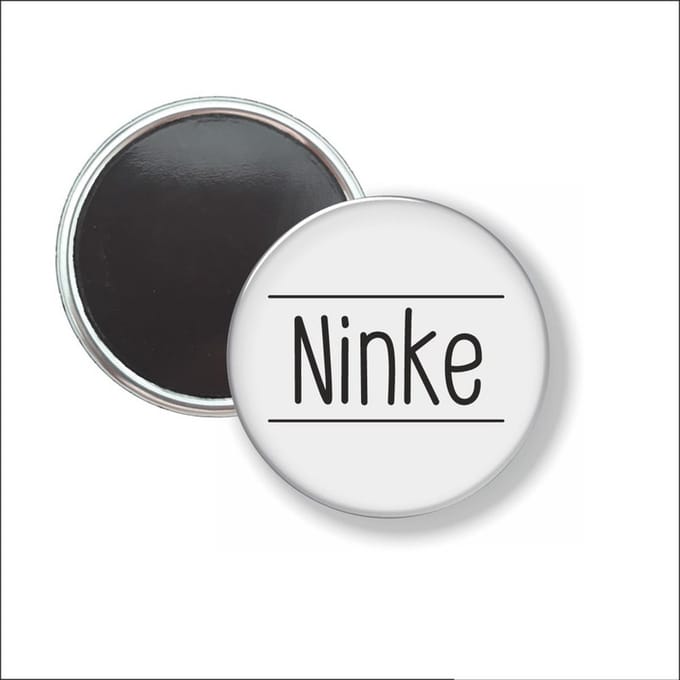 Button Met Magneet 58 MM - Ninke - NIET VOOR KLEDING