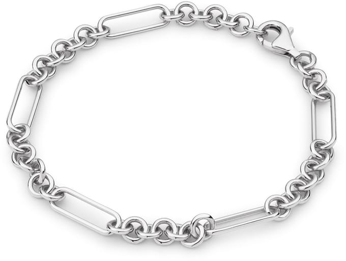 Glow 104.0990.19 Unisex Armband - Schakelarmband