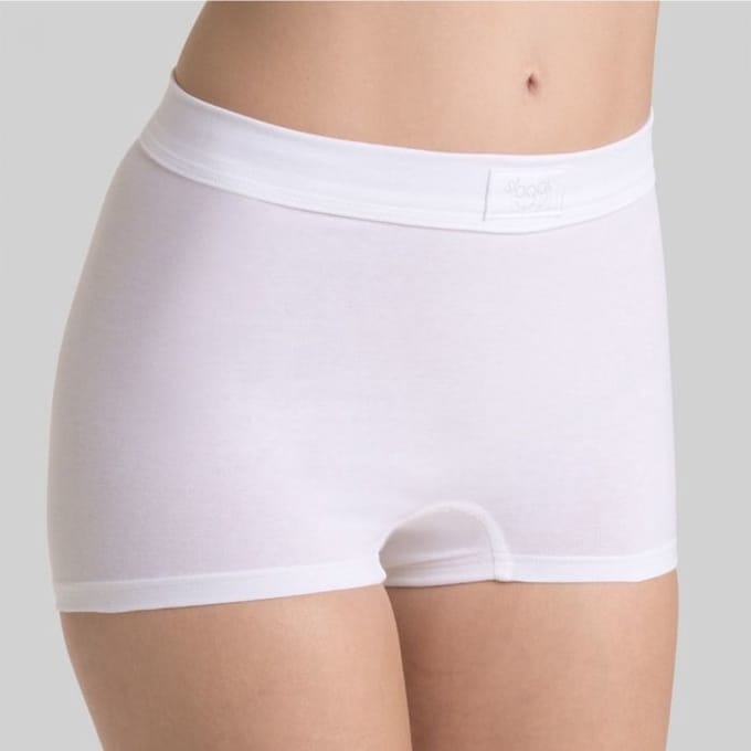 Sloggi Double Comfort Dames Short - Wit - Maat 36
