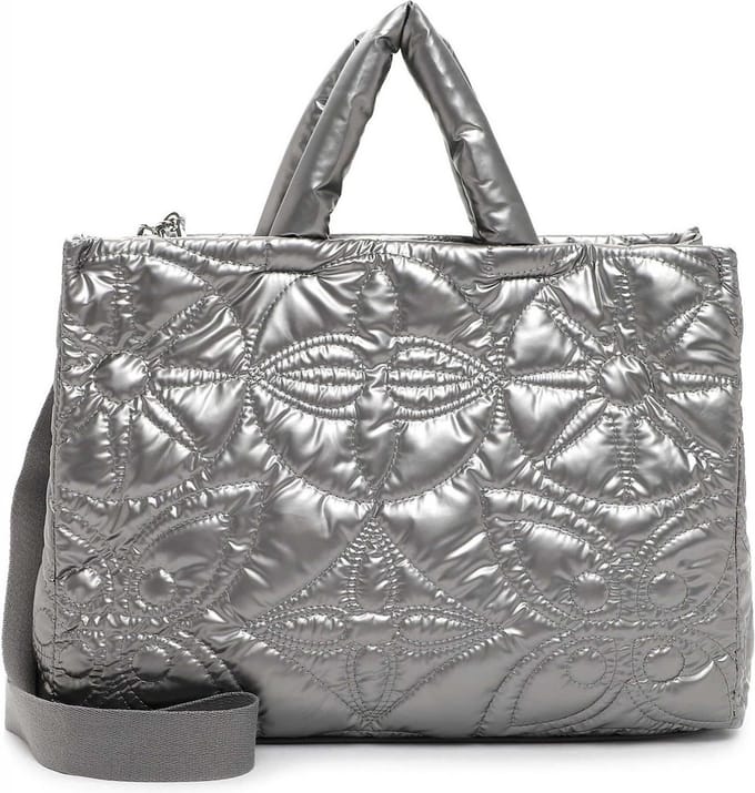 SURI FREY Schoudertas Sherry Cityshopper Darksilver Zilverkleurig