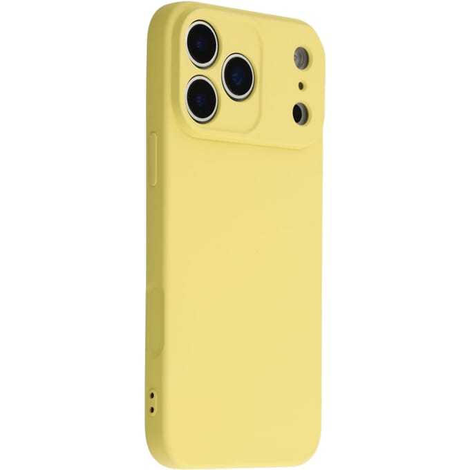 Mocaa Apple iPhone 17 Pro Lens Protection Hoesje Geel