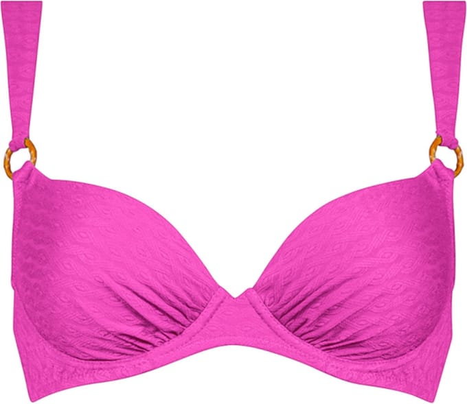 Watercult - Bamboo Solids Bikini Top - maat 38C - Roze