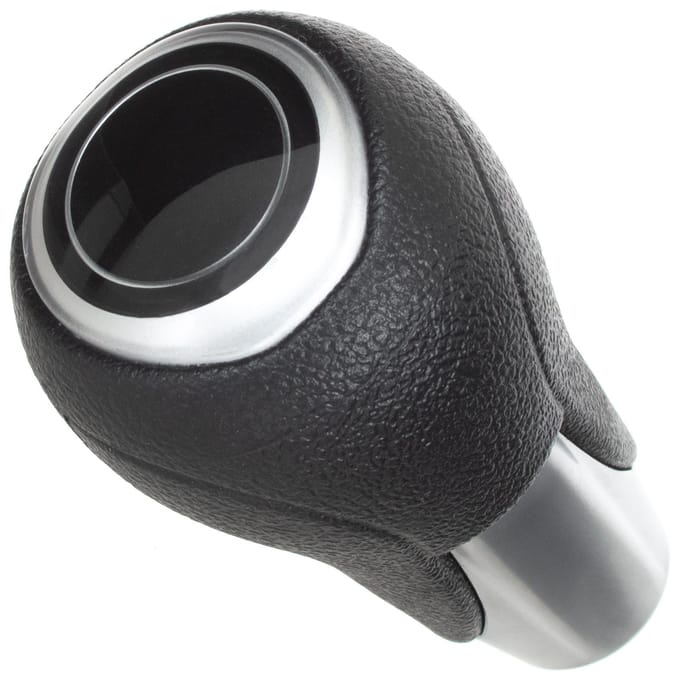 Modecar - Versnellingspookknop - Zwart en Zilver - 5/6 Versnellingen