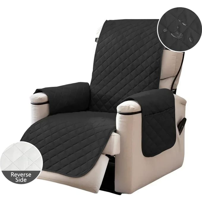 100% Waterdichte Relaxfauteuilhoes Wasbare Bankhoezen voor Kinderen Huisdieren Honden Slipcover Meubelbeschermer met Elastische Banden