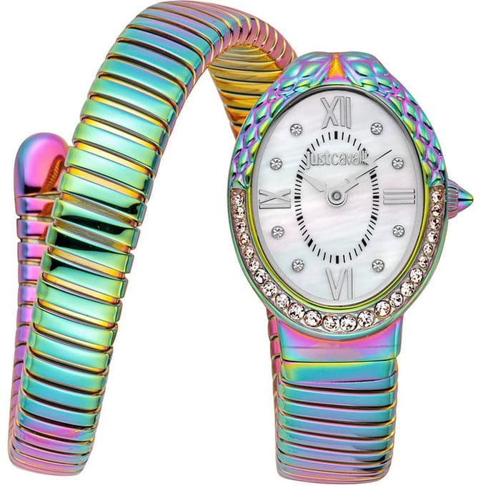 Just Cavalli Dameshorloge Signature Snake JC1L390M0075