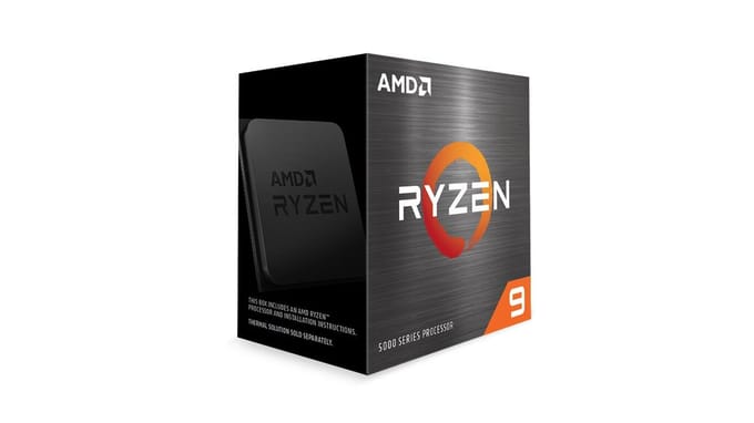 AMD Ryzen 9 5950X Boxed - Desktop processor - CPU - 16 Core - 32 Threads - 3,4GHz/4,9GHz - Socket AM4