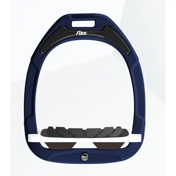 Zijwaartse Grip Hakken Marine/Wit/Bruin Flex-On Green Composite