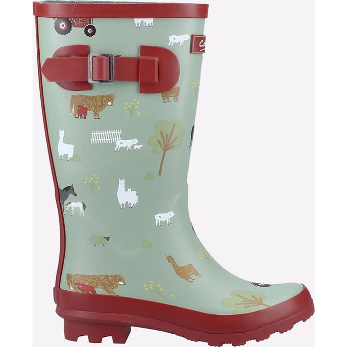 Cotswold Farmyard Junior Rubberen Boerderij Wellington Laarzen