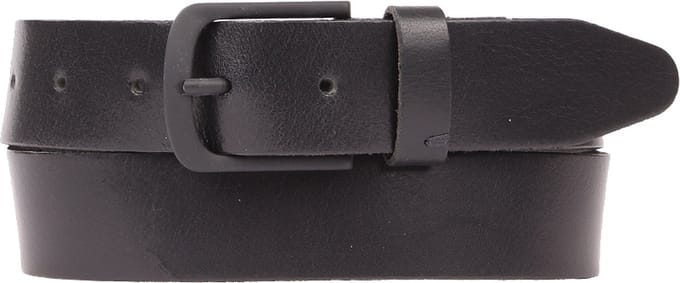 Presly & Sun Heren - Leren riem - Zwart - 90cm