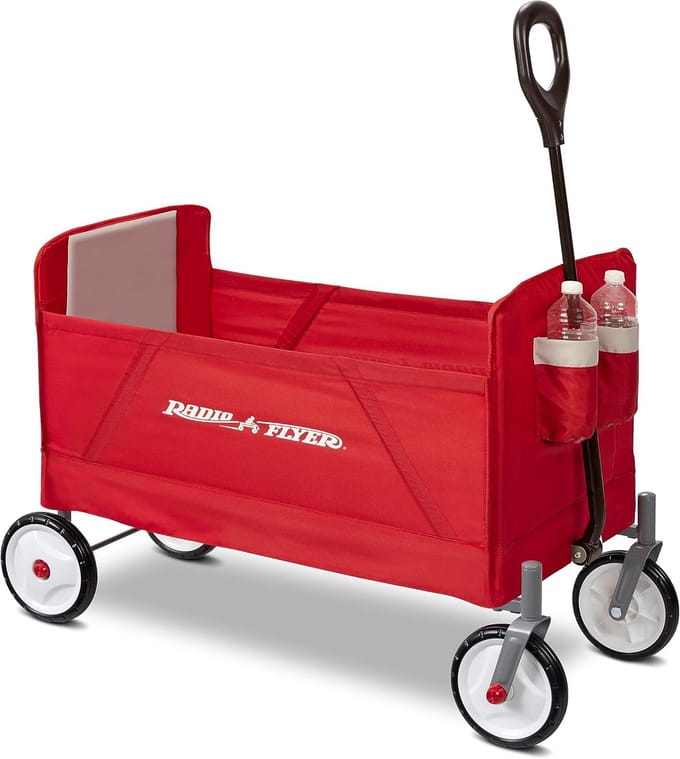 Vouwwagon voor Kinderen - Compacte Draagwagen voor Tuin en Lading