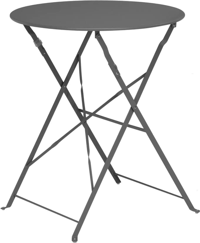 Tuintafel - Antraciet - Extra stevig - Onderhoudsvrij