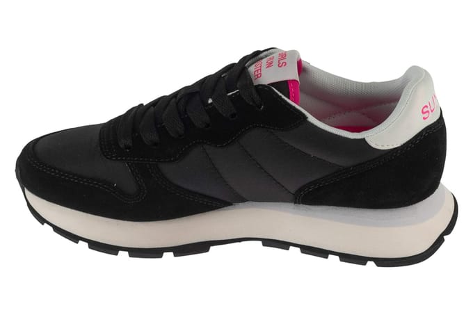 SUN68 Ally Solid - Dames Sneakers Schoenen Zwart Z36201-1162 , Maat: EU 41