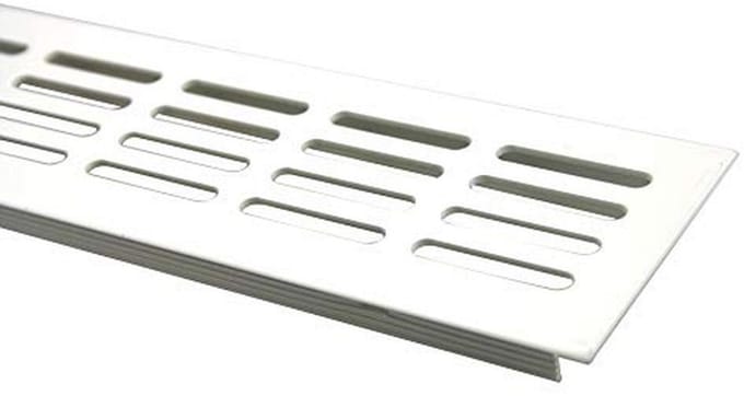 Aluminium Ventilatierooster 60mm - Diverse Kleuren en Lengtes Beschikbaar
