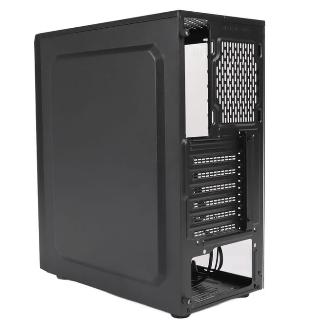 Châssis de bureau Vitesse de transfert rapide Compatibilité interne élevée Bonne dissipation de la chaleur USB 3.0 Gaming black