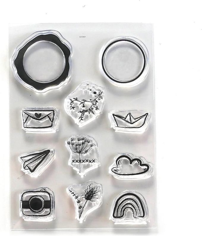 ECD Clear stamps - Seal embellishments