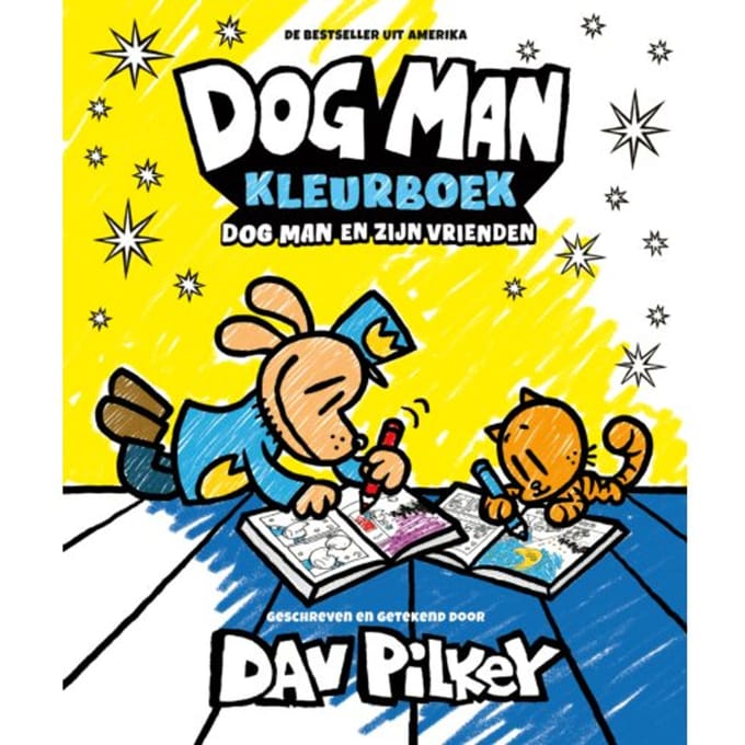 Dog Man Kleurboek - Dog Man - Dav Pilkey