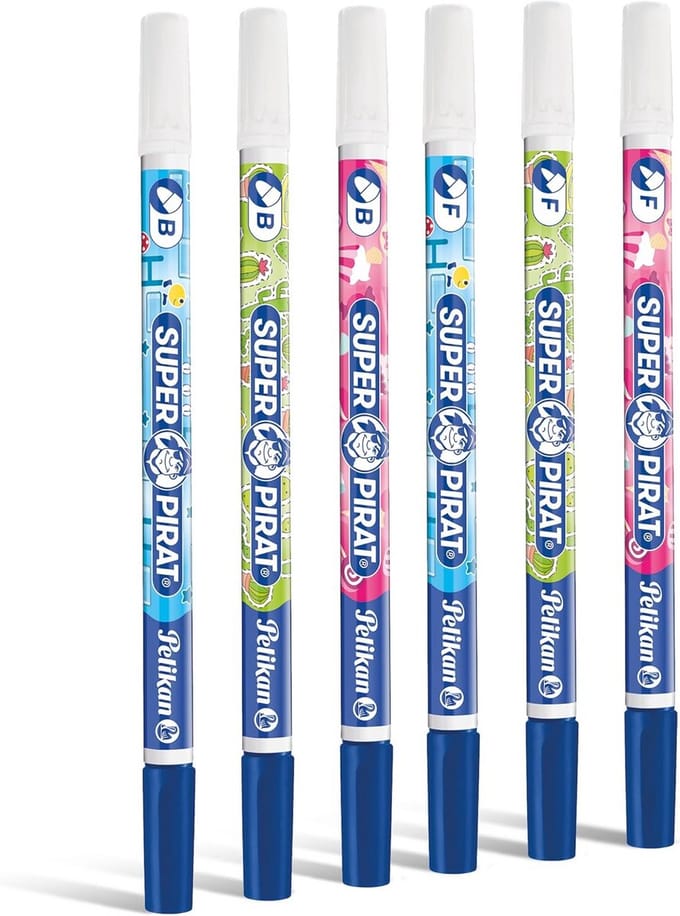 Inktwisser Super Pirat 6 stuks