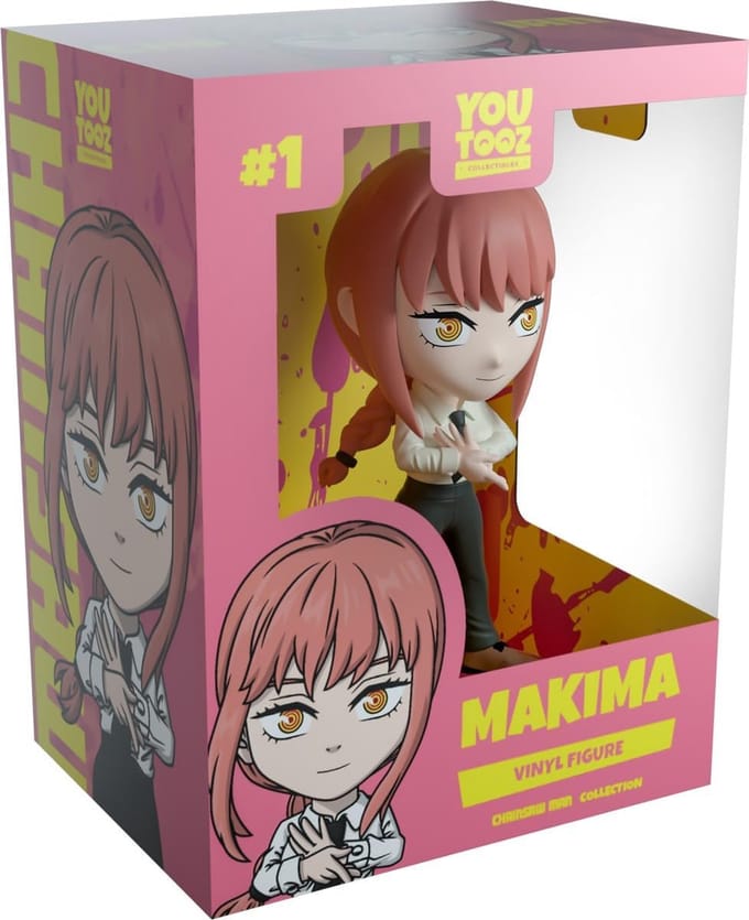 Makima Vinyl Figuur, Chainsaw Man Verzamelfiguur, 11 cm