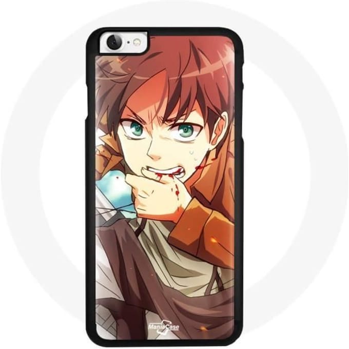 Coque Iphone 8 Eren Attack Des Titans Anime Manga - Maniacase