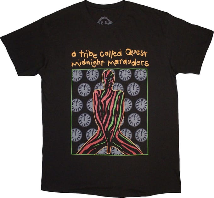 A Tribe Called Quest - Midnight Marauders Heren T-shirt - S - Zwart