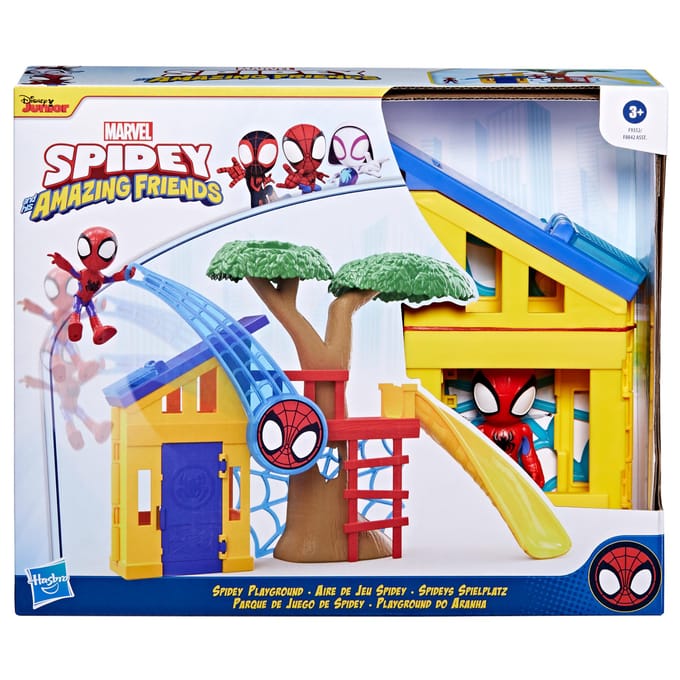 Hasbro Spidey and His Amazing Friends Spidey Speeltuin Actiefiguren en superhelden