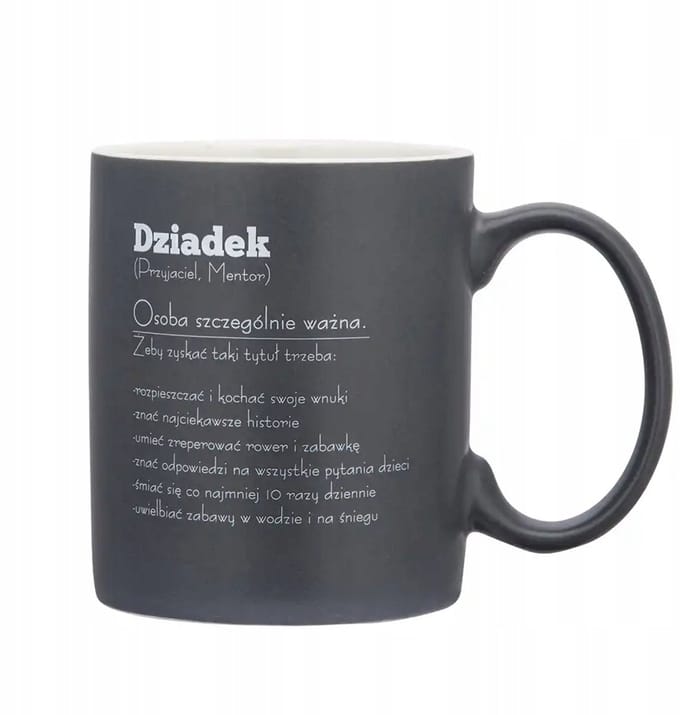 Kopje 'Grootvader, Vriend, Mentor' 340ml - Uniek Cadeau